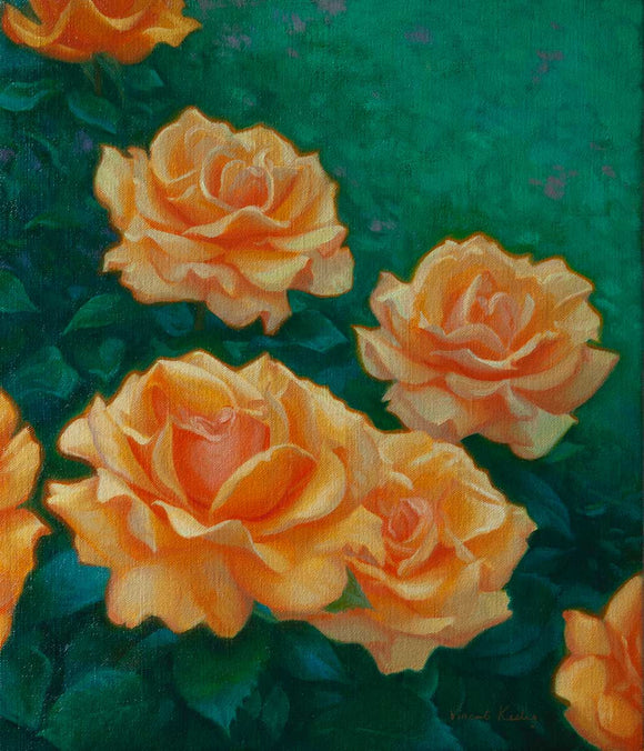 Two New Rose Paintings with more Art than Business