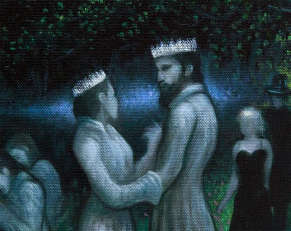 The Enchanted Garden - The Story behind the painting