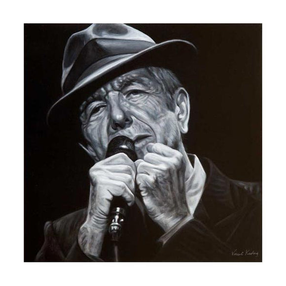 Leonard Cohen Paintings and Prints
