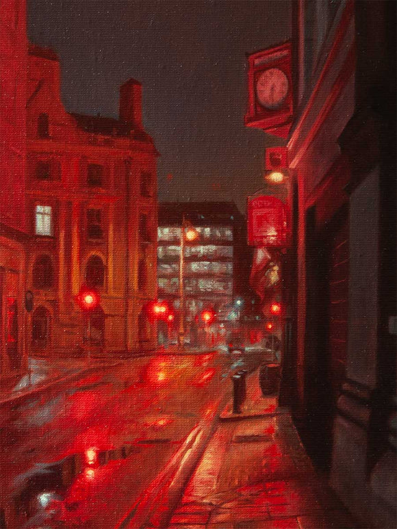 Fleet Street Dublin Painting