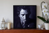 Bruce Springsteen, The Boss - Canvas Print with Floating Frame