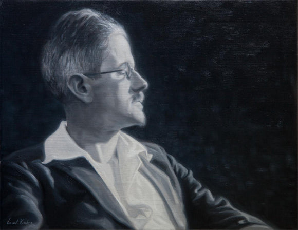 0 - James Joyce - Oil Painting