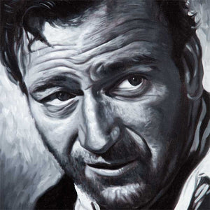 Fine art print, of actor John Wayne, from original portrait, by Vincent Keeling