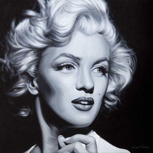 Giclee black and white print of Marilyn Monroe