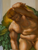 Copy after Michelangelo - Oil Painting