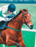 Lambro - Oil painting of a race horse - Commission