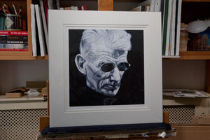 Samuel Beckett - large mounted print