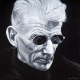 Samuel Beckett - large mounted print