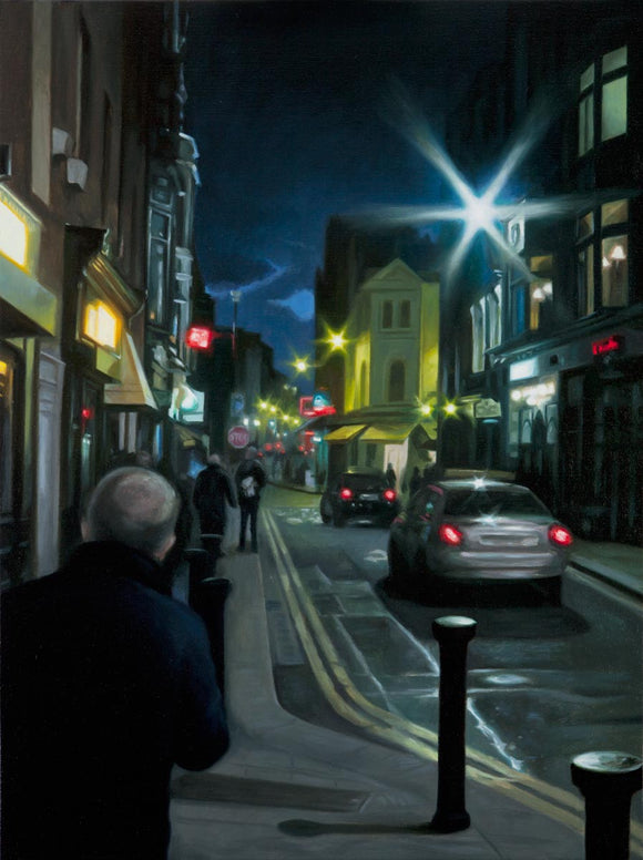 St Andrew's to South William: A Dublin Streetscape - Oil Painting