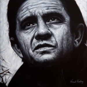 Johnny Cash - Original Painting