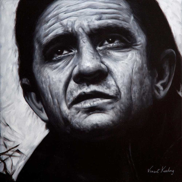 Johnny Cash - Original Painting