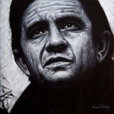 Johnny Cash - Original Painting - AVAILABLE