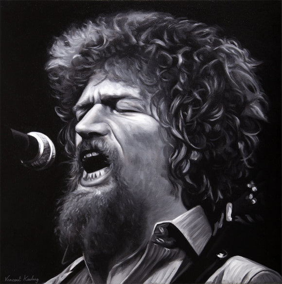 LUKE KELLY - Original Painting - SOLD